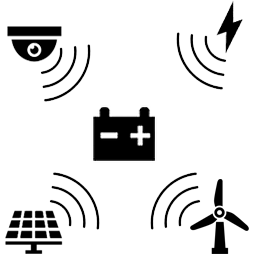 IoTで監視システム(風力発電・太陽光発電・蓄電池)